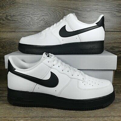 nike shoes black white sole